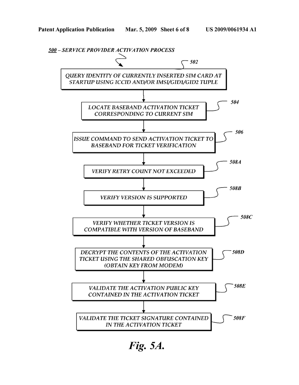 Service Provider Activation with Subscriber Identity Module Policy - diagram, schematic, and image 07