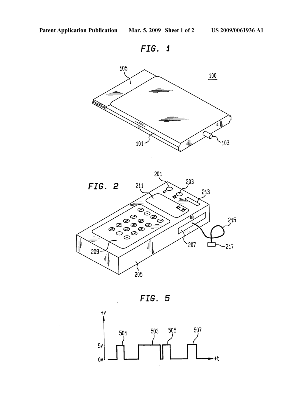 Wireless terminal adapted for detachably connecting with a radio - diagram, schematic, and image 02