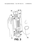 Cell phone arm mount diagram and image