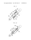 Mobile terminal having hinge for passing cable diagram and image