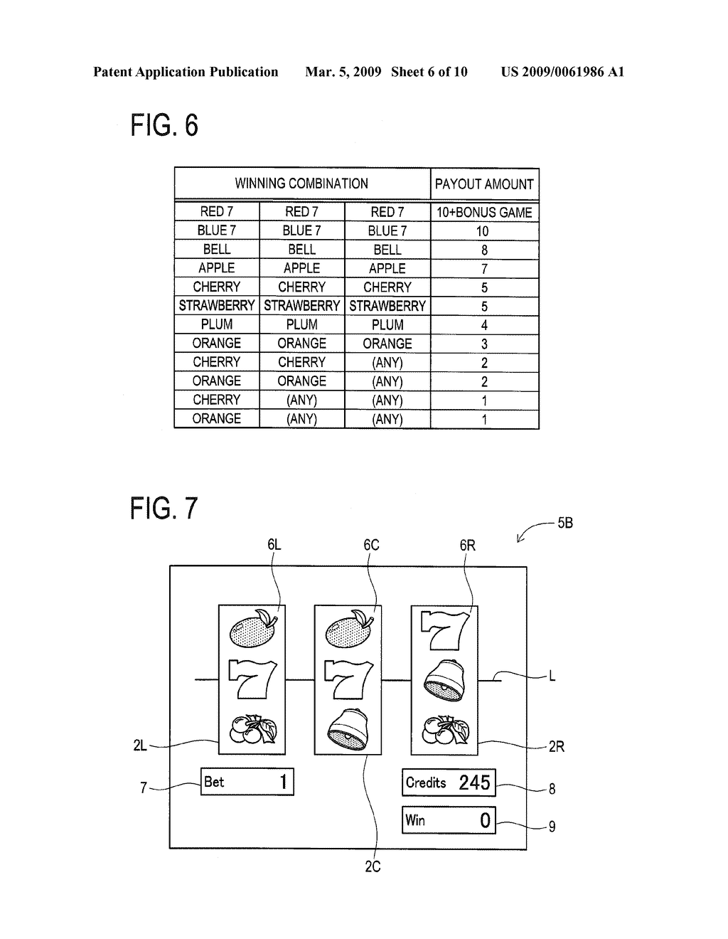 Slot Machine Displaying Game Images - diagram, schematic, and image 07