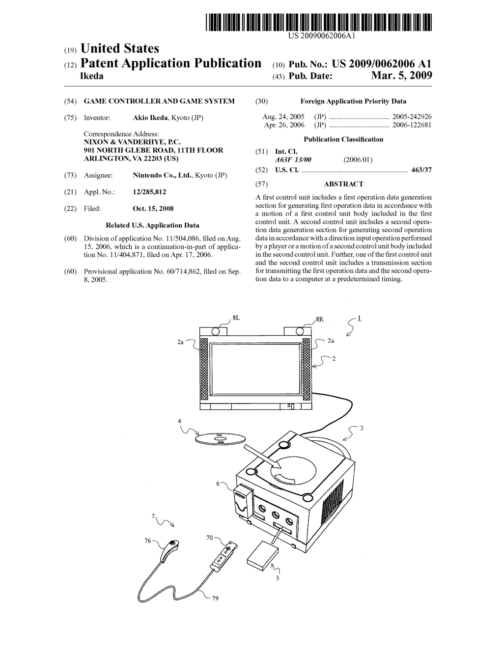 Game controller and game system - diagram, schematic, and image 01