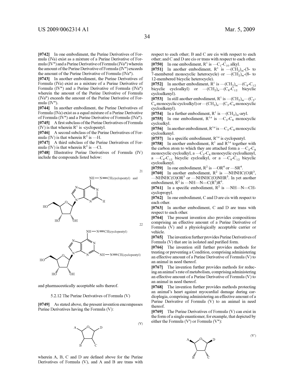 Purine derivatives as adenosine A1 receptor agonists and methods of use thereof - diagram, schematic, and image 40