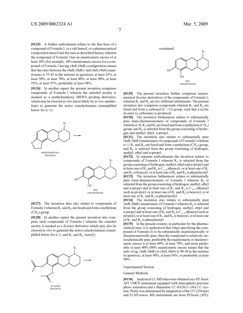 CATECHOLAMINE DERIVATIVES AND PRODRUGS THEREOF - diagram, schematic, and image 10