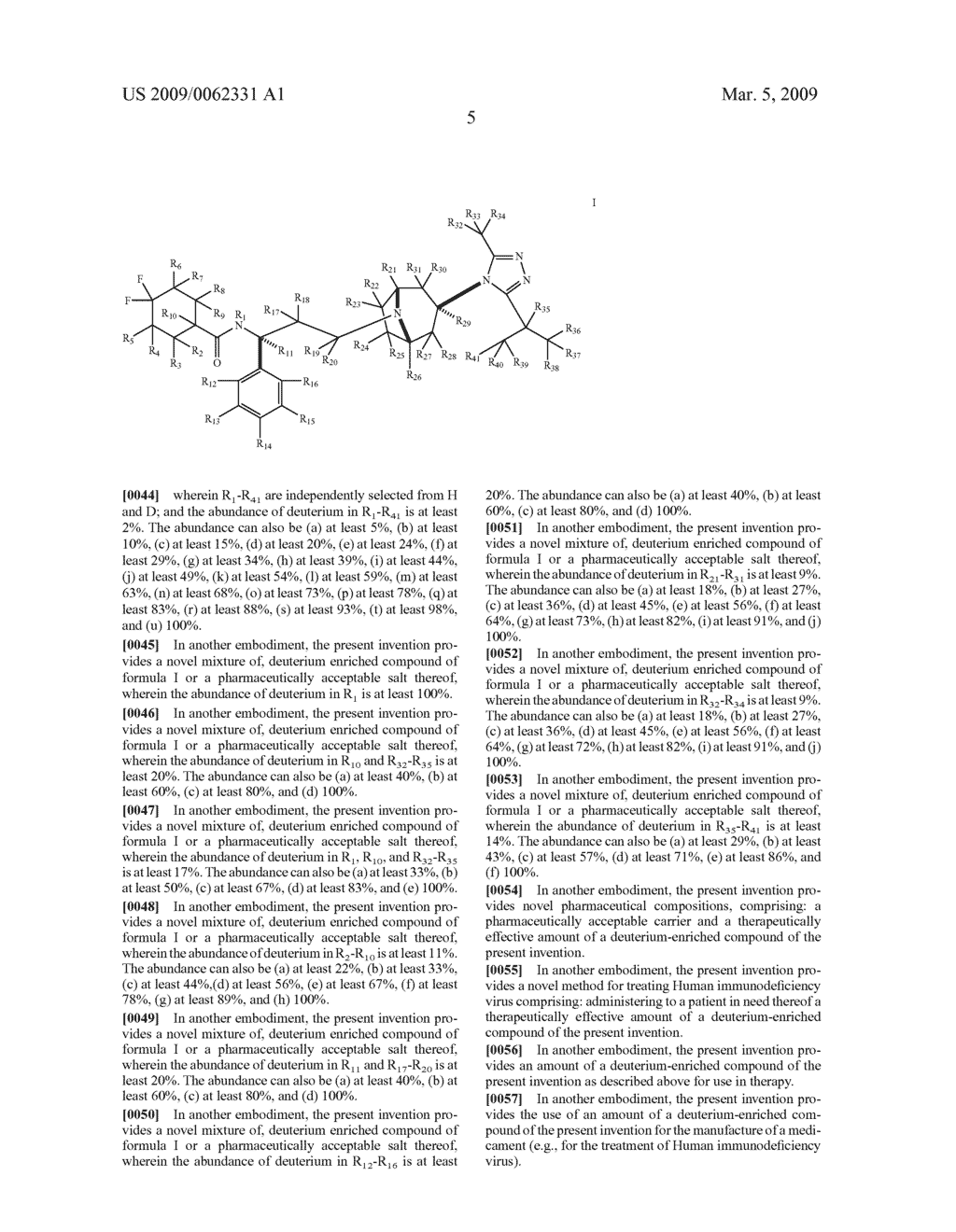 DEUTERIUM-ENRICHED MARAVIROC - diagram, schematic, and image 06