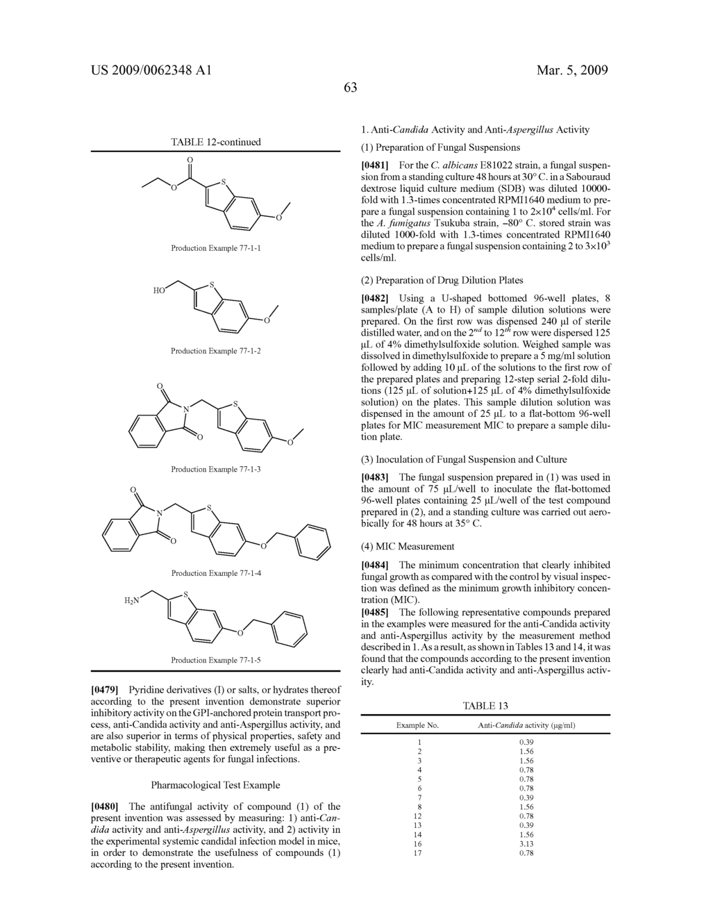 Antifungal Agent Containing Pyridine Derivative - diagram, schematic, and image 64
