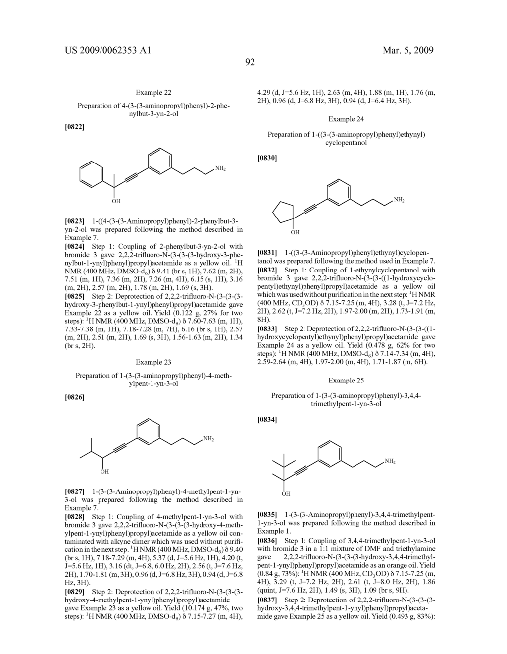 Alkynyl phenyl derivative compounds for treating ophthalmic diseases and disorders - diagram, schematic, and image 107