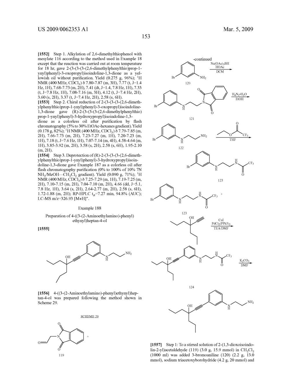 Alkynyl phenyl derivative compounds for treating ophthalmic diseases and disorders - diagram, schematic, and image 168