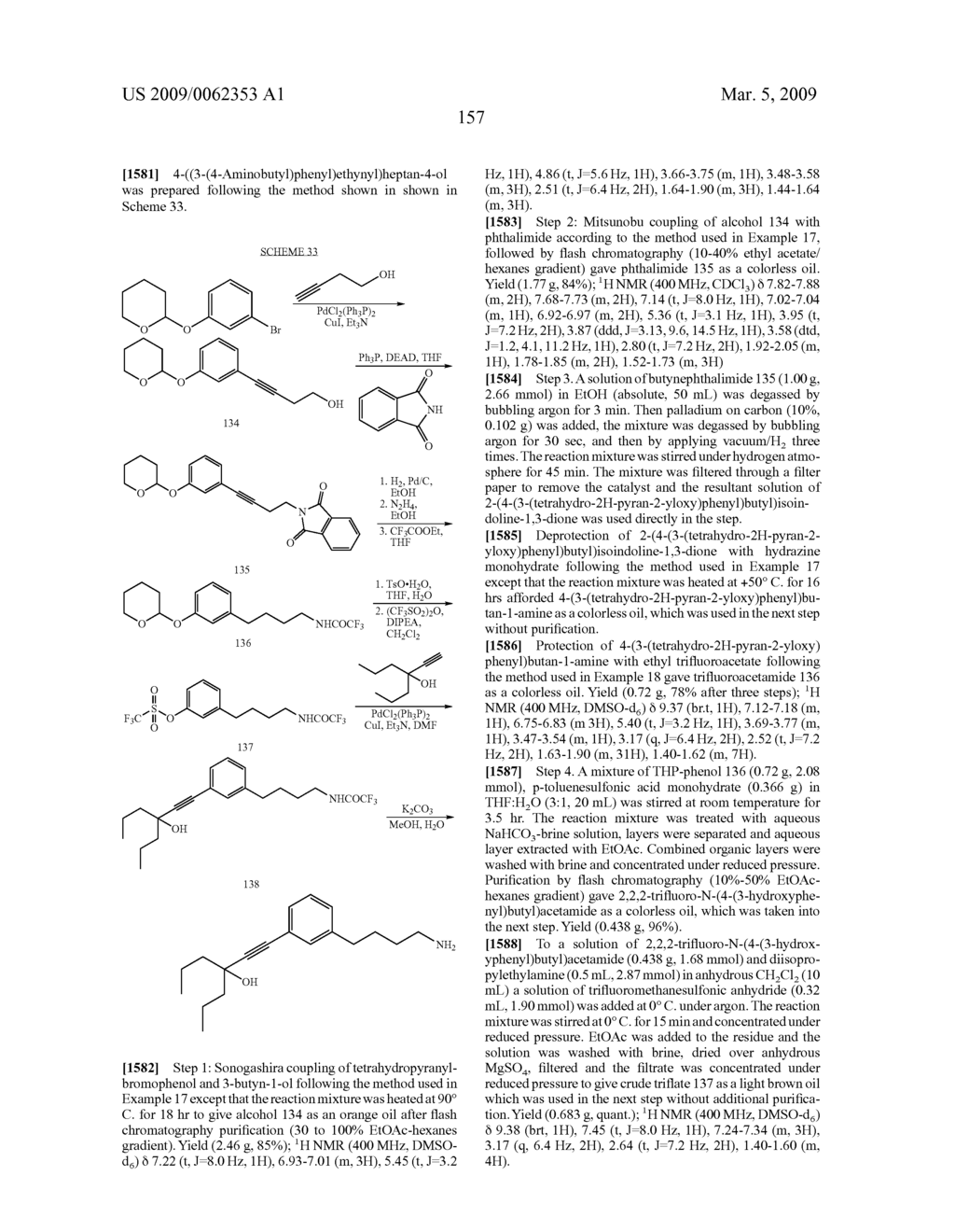 Alkynyl phenyl derivative compounds for treating ophthalmic diseases and disorders - diagram, schematic, and image 172