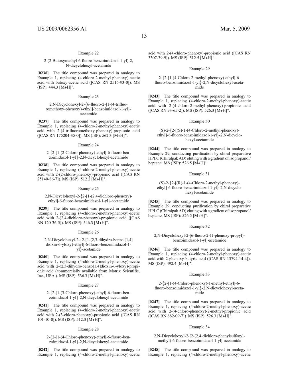 SUBSTITUTED BENZIMIDAZOLE DERIVATIVES - diagram, schematic, and image 14