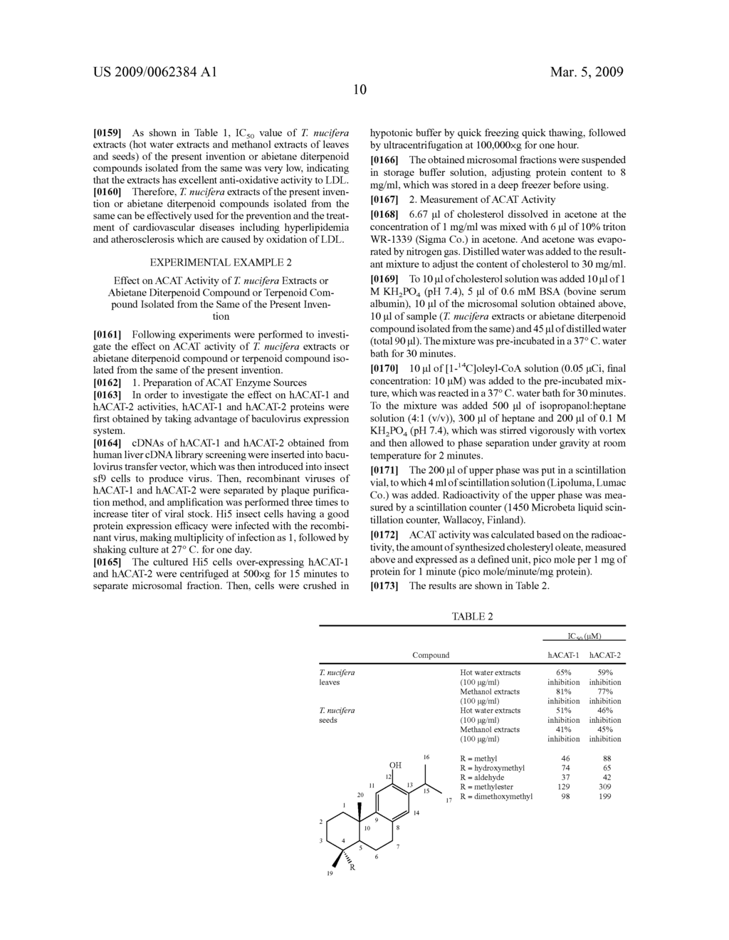 NOVEL ABIETANE DITERPENOID COMPOUND, AND COMPOSITION COMPRISING EXTRACT OF TORREYA NUCIFERA, OR ABIETANE DITERPENOID COMPOUNDS OR TERPENOID COMPOUNDS ISOLATED FROM THEM FOR PREVENTION AND TREATMENT OF CARDIOVASCULAR DISEASE - diagram, schematic, and image 11