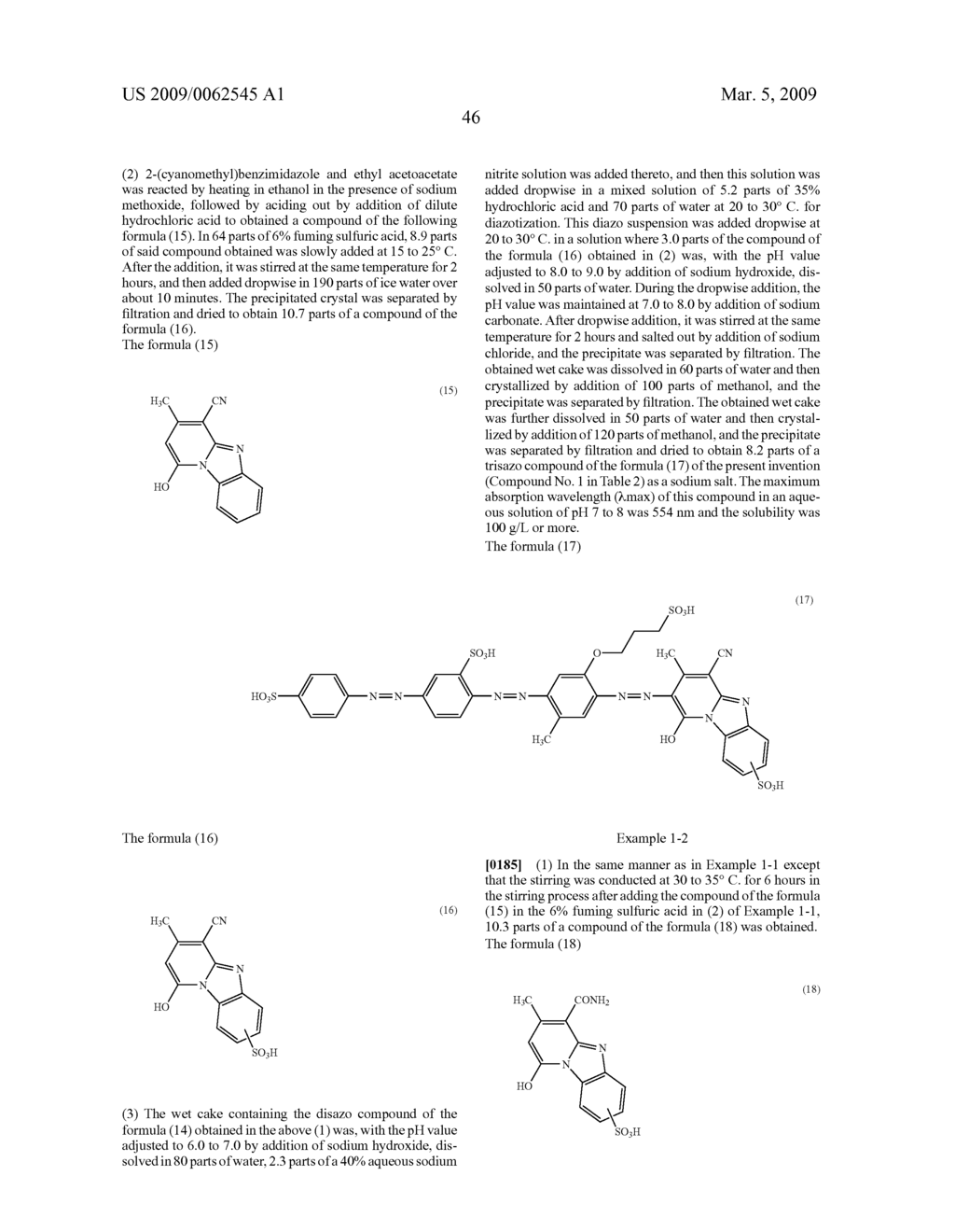 Trisazo Compound, Ink Composition, Recording Method, and Colored Article - diagram, schematic, and image 47