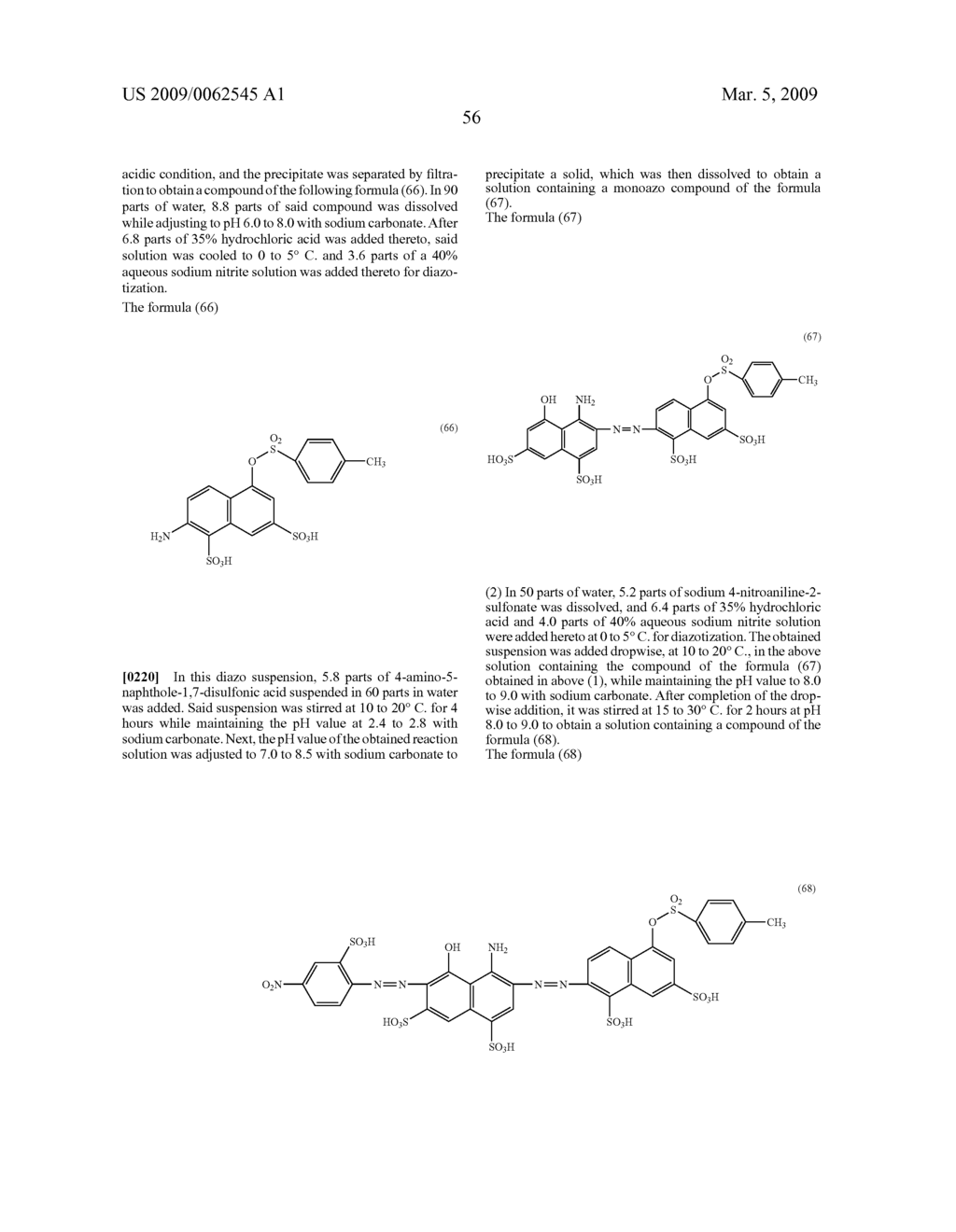 Trisazo Compound, Ink Composition, Recording Method, and Colored Article - diagram, schematic, and image 57