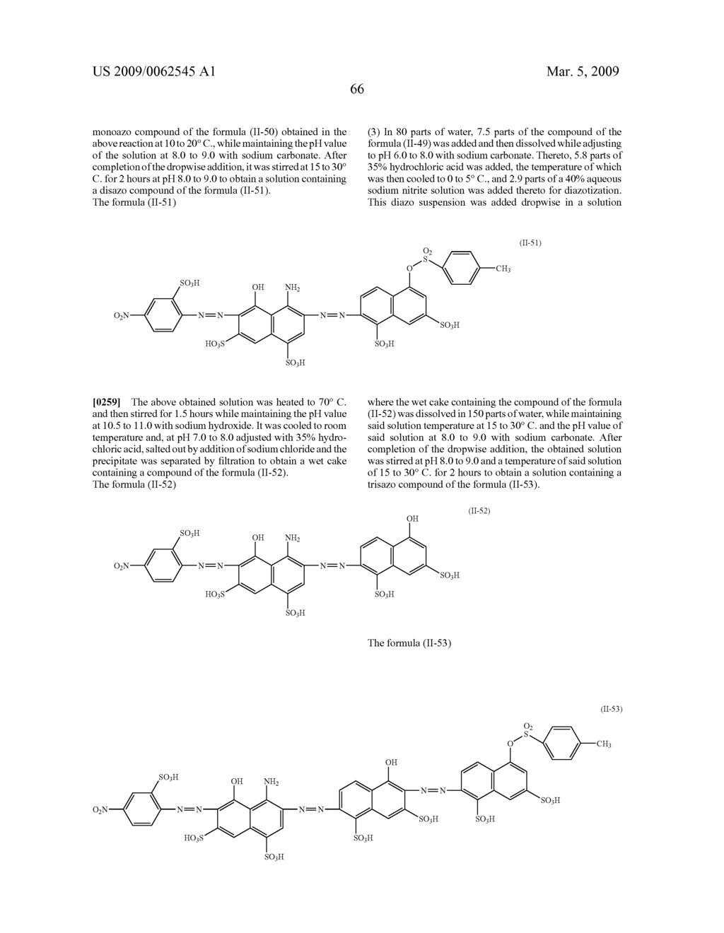 Trisazo Compound, Ink Composition, Recording Method, and Colored Article - diagram, schematic, and image 65