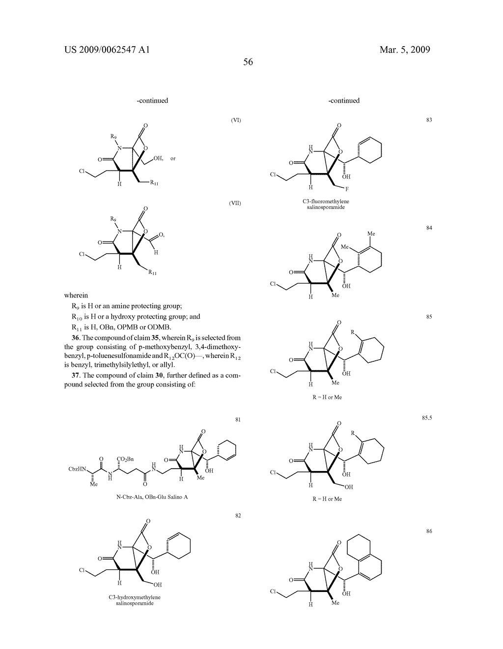 CYCLIC-FUSED BETA-LACTONES AND THEIR SYNTHESIS - diagram, schematic, and image 57