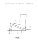 DEVICE FOR REGULATING BLADDER MERIDIAN AND CHANNEL SINEWS OF FOOT TAIYANG diagram and image