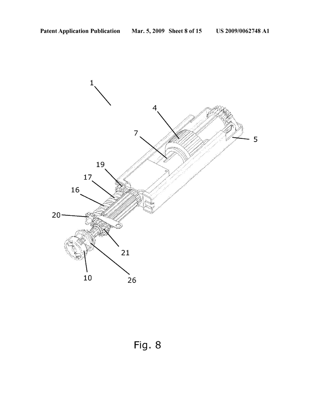 Injection Device Having a Gearing Arrangement - diagram, schematic, and image 09