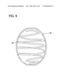 ANEURYSM OCCLUSION DEVICE CONTAINING BIOACTIVE AND BIOCOMPATIBLE COPOLYMER SHELL AND BIOCOMPATIBLE METALLIC FRAME MEMBER diagram and image