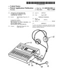 Apparatus and method for calibrating earphones for audiometric testing diagram and image