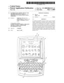 Handheld Electronic Device and Method Employing Logical Proximity of Characters in Spell Checking diagram and image