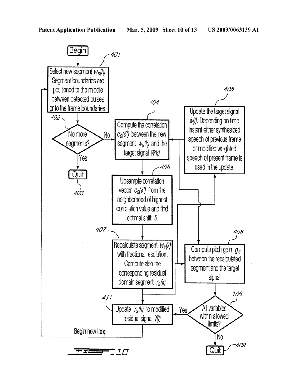 Signal modification method for efficient coding of speech signals - diagram, schematic, and image 11