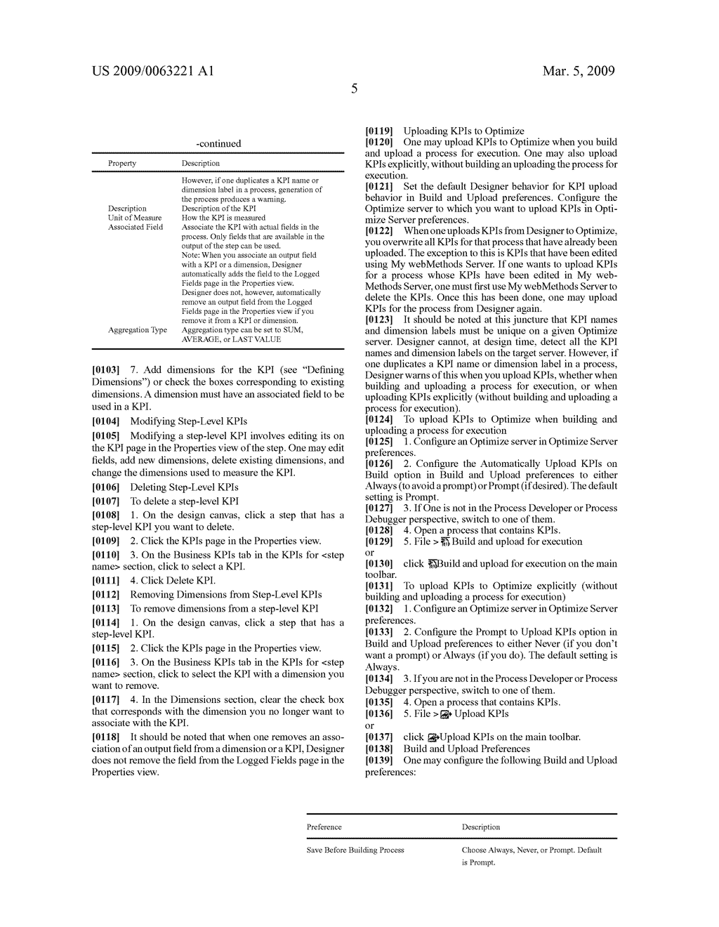 System, method and computer program product for generating key performance indicators in a business process monitor - diagram, schematic, and image 10