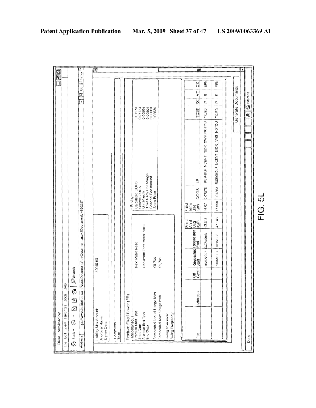 AUTOMATICALLY REFRESHING TAILORED PRICING FOR RETAIL ENERGY MARKET - diagram, schematic, and image 38