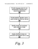 Real-time reasoning system using natural language-like rules diagram and image