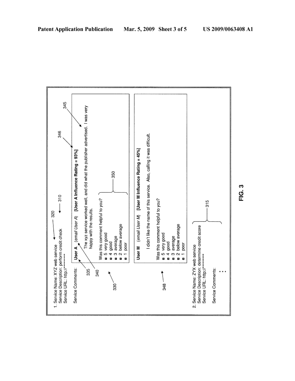 MANAGING USER RATINGS IN A WEB SERVICES ENVIRONMENT - diagram, schematic, and image 04