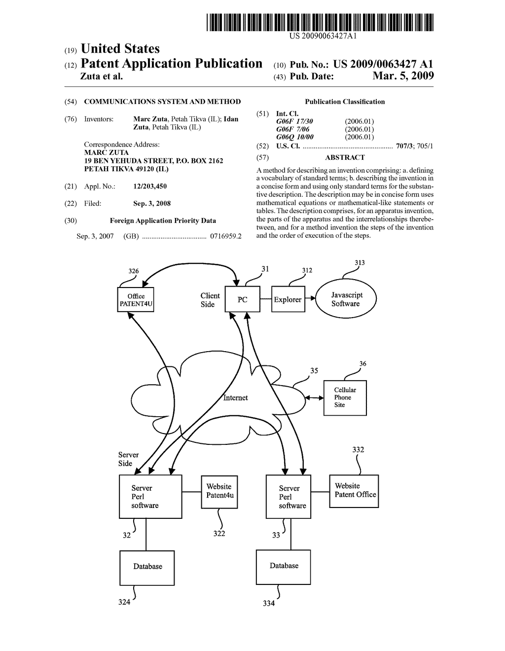 Communications System and Method - diagram, schematic, and image 01