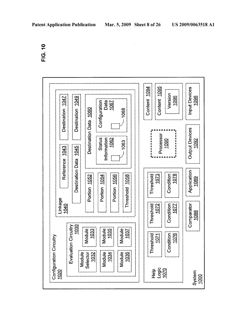 Using destination-dependent criteria to guide data transmission decisions - diagram, schematic, and image 09