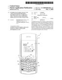 Handheld Electronic Device and Associated Method Providing Disambiguation of an Ambiguous Input and Selectively Providing Prediction of Future Characters diagram and image