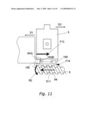 Power transmission member for head movement mechanism, and disk device equipped with the head movement mechanism diagram and image