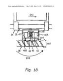 Power transmission member for head movement mechanism, and disk device equipped with the head movement mechanism diagram and image