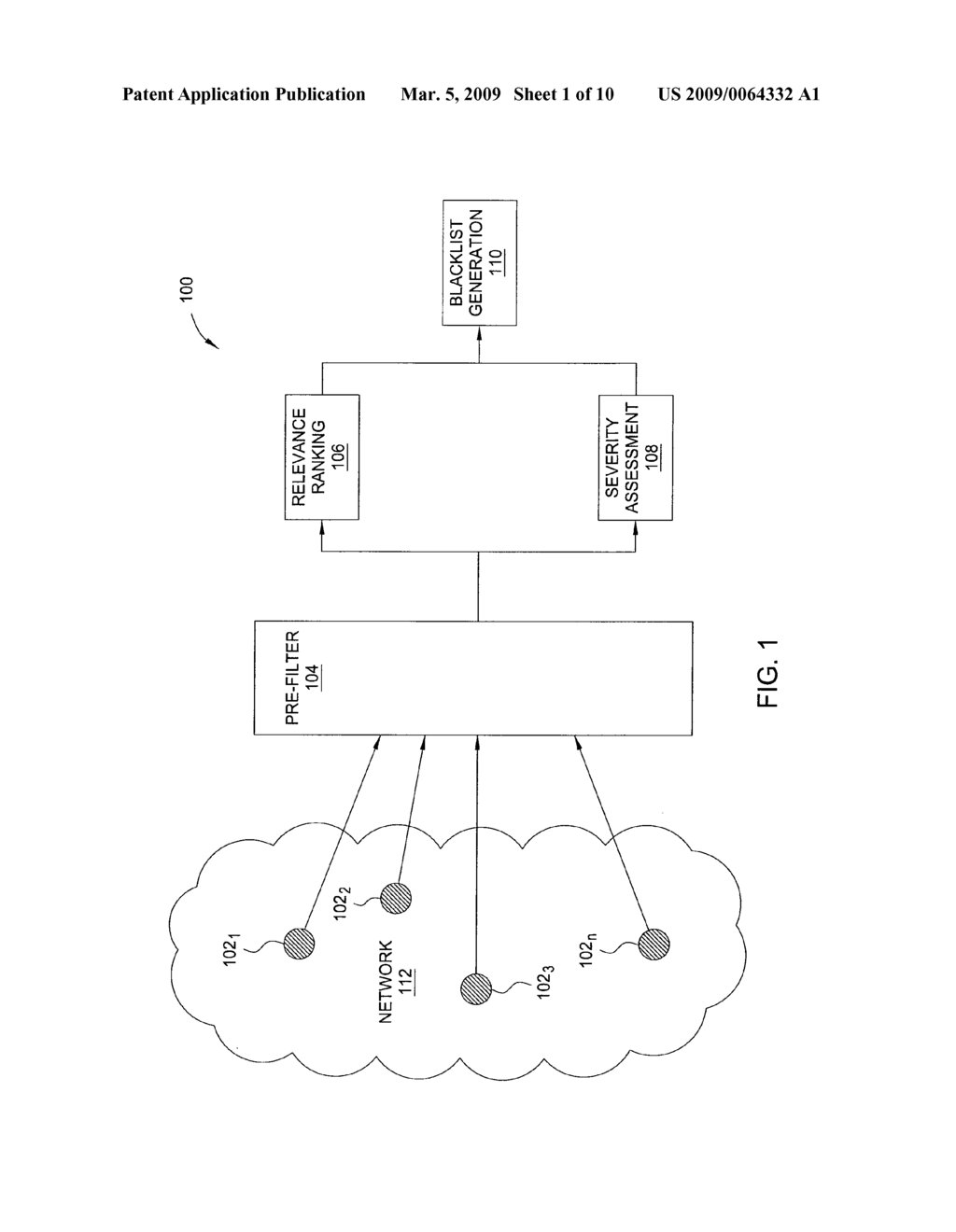 METHOD AND APPARATUS FOR GENERATING HIGHLY PREDICTIVE BLACKLISTS - diagram, schematic, and image 02