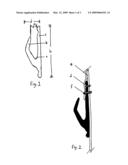 Water-channeling system for rainwear diagram and image