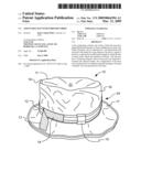 ADJUSTABLE HAT WITH FORMABLE BRIM diagram and image