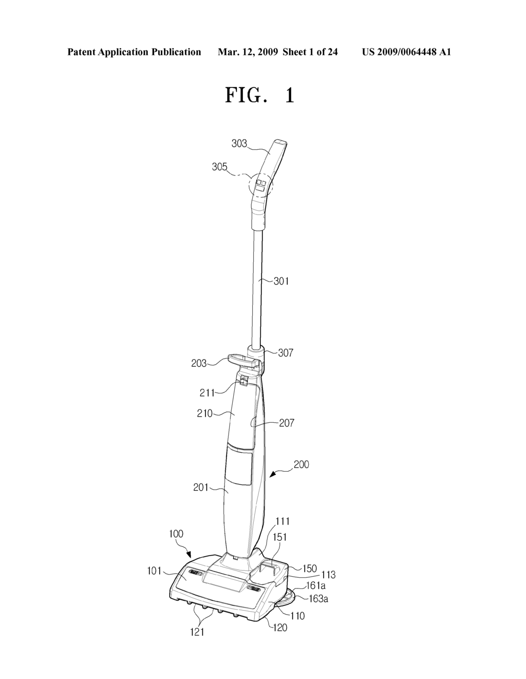 STEAM VACUUM CLEANER - diagram, schematic, and image 02