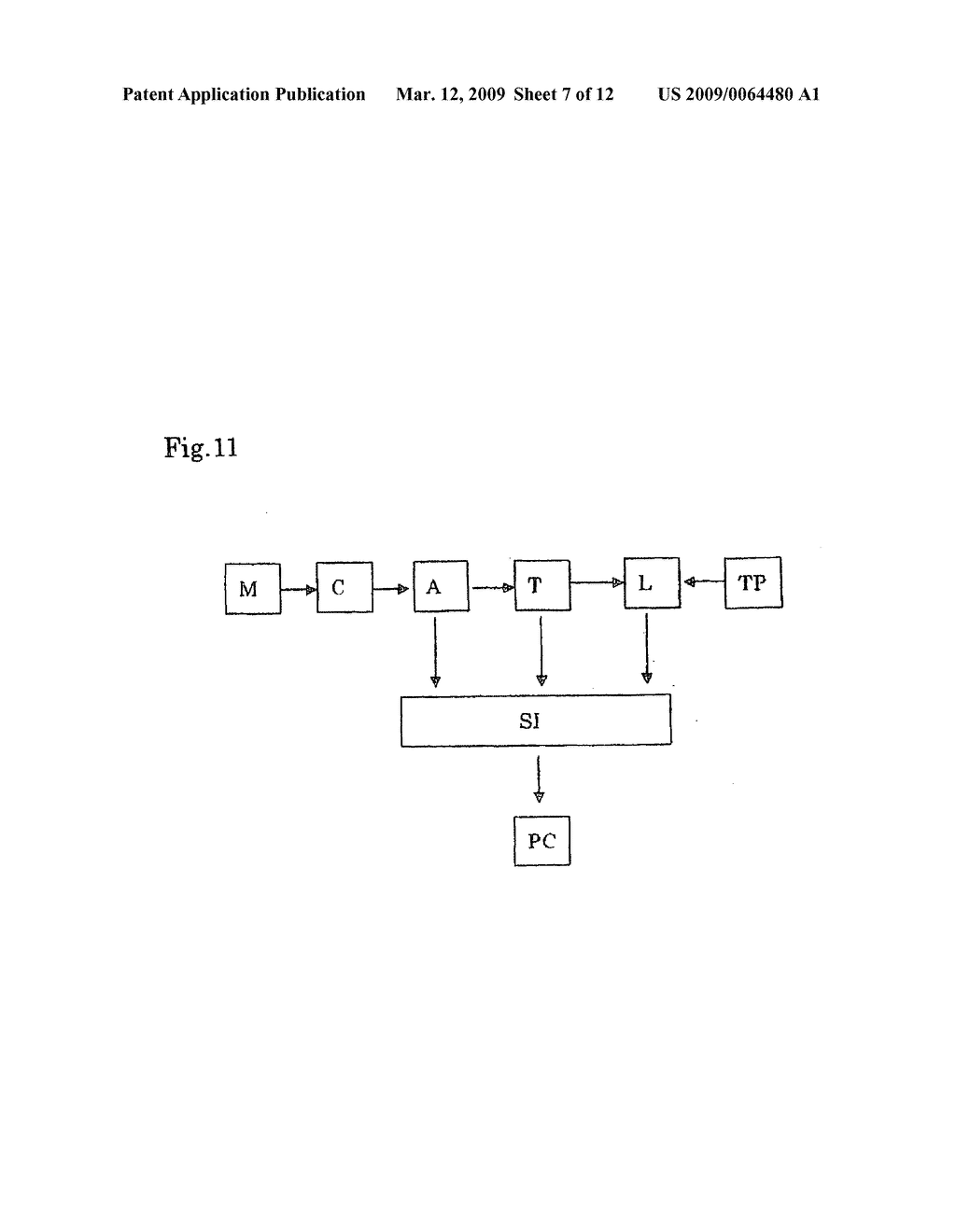 Method of a fastening a bolt and a nut and their fastening structure - diagram, schematic, and image 08