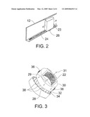 METHOD OF LEVELLING A PICTURE AND A PICTURE LEVELLING ASSEMBLY diagram and image