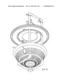 Aerated bucket for live bait diagram and image