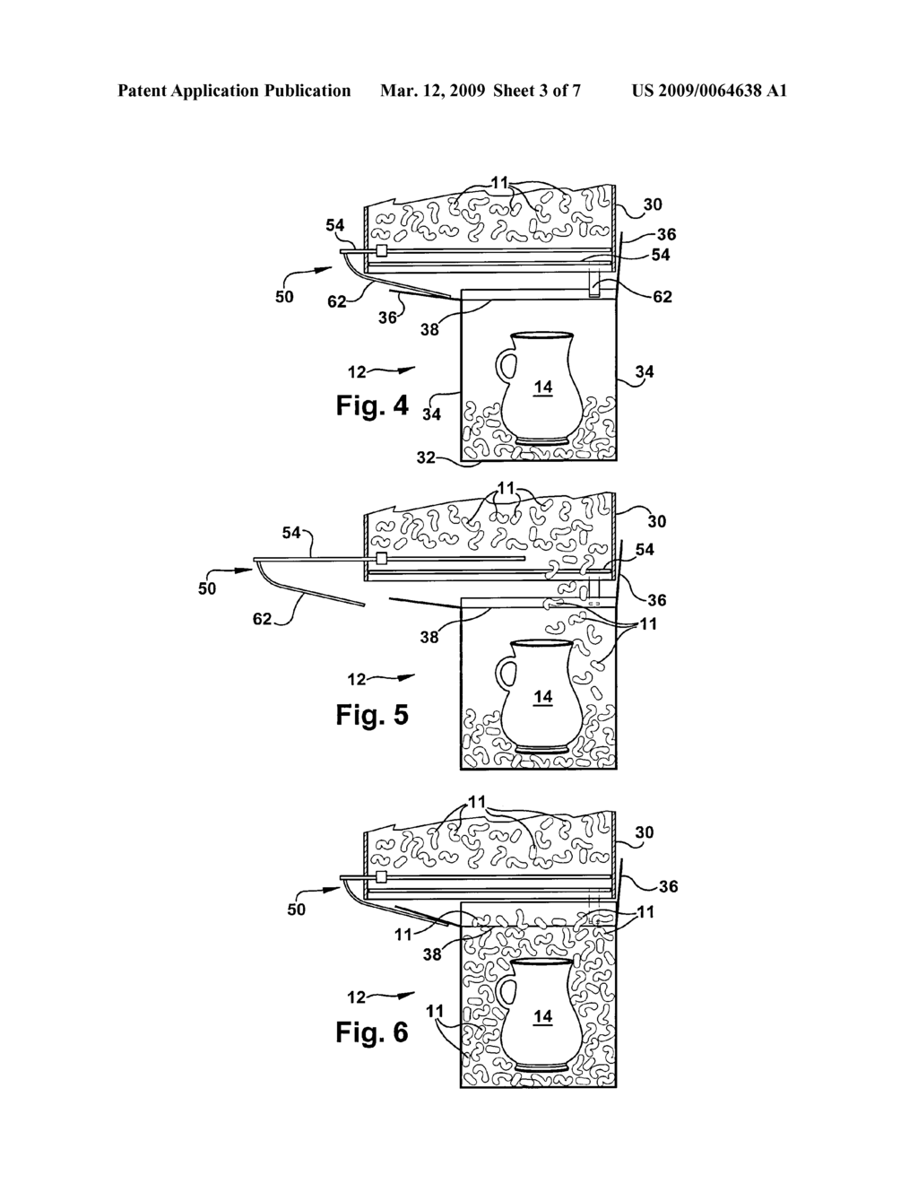 AUTOMATED FLOWABLE DUNNAGE DISPENSING SYSTEM AND METHOD - diagram, schematic, and image 04