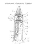 SINGLE/MULTIPLE GUARD(S)/CAP(S) AND/OR SCREEN(S) WITH ENGINE ATTACHED APPARATUS AND/OR POLE WITH ROTATIONAL SYSTEM(S) - CENTRIFUGE CHAMBER/MANIFOLD PARTICLE COLLECTOR diagram and image