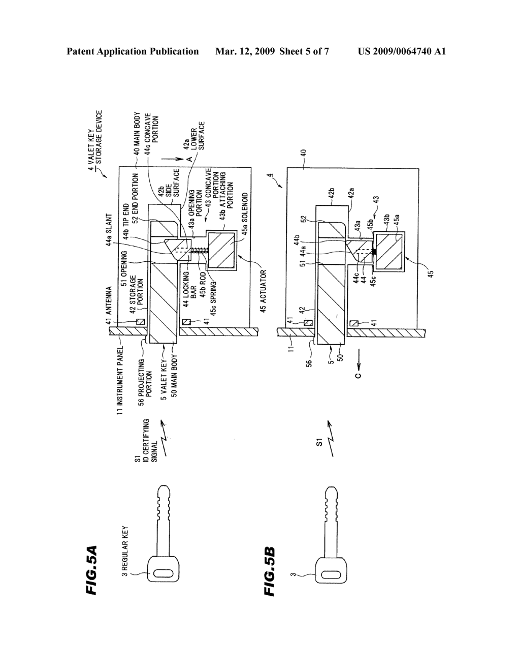 VALET KEY STORAGE DEVICE - diagram, schematic, and image 06