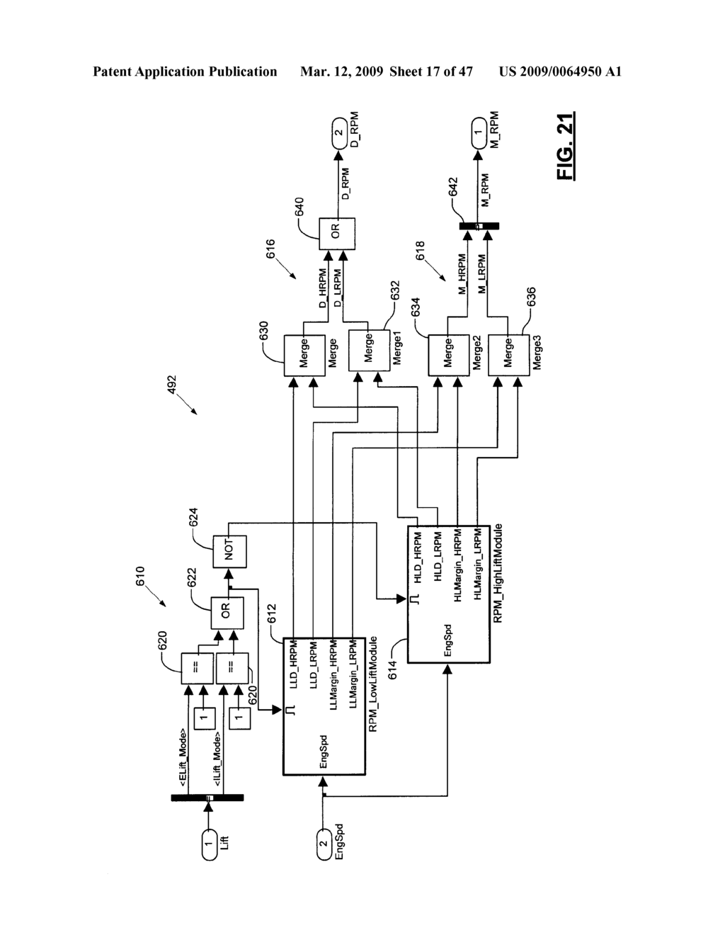 VALVETRAIN CONTROL SYSTEMS WITH LIFT MODE TRANSITIONING BASED ENGINE SYNCHRONIZATION TIMING AND SENSOR BASED LIFT MODE CONTROL - diagram, schematic, and image 18