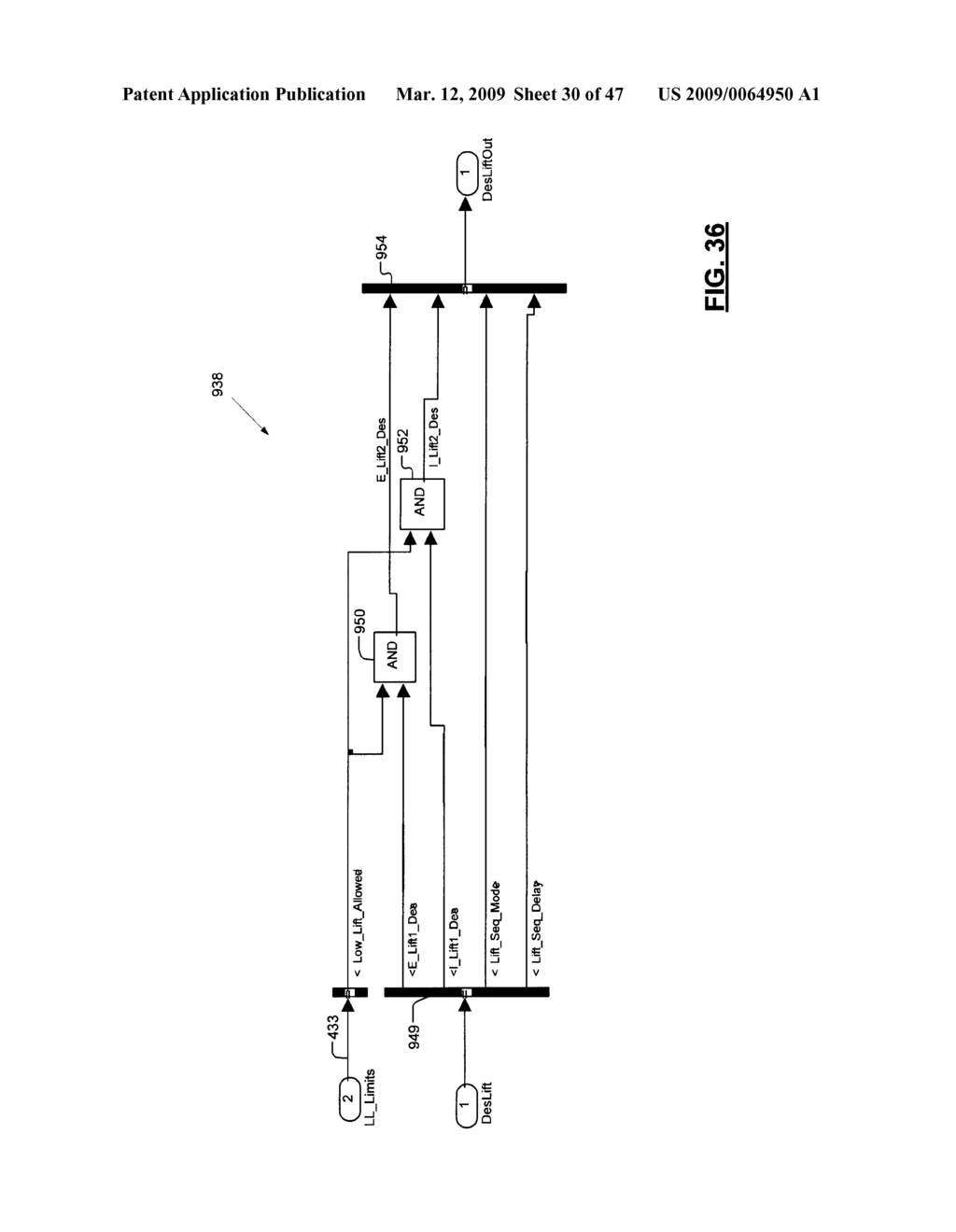 VALVETRAIN CONTROL SYSTEMS WITH LIFT MODE TRANSITIONING BASED ENGINE SYNCHRONIZATION TIMING AND SENSOR BASED LIFT MODE CONTROL - diagram, schematic, and image 31