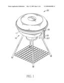 Barbecue grill diagram and image