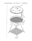 Barbecue grill diagram and image