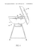 Barbecue grill diagram and image