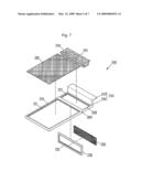 Garbage collecting apparatus of dishwasher diagram and image